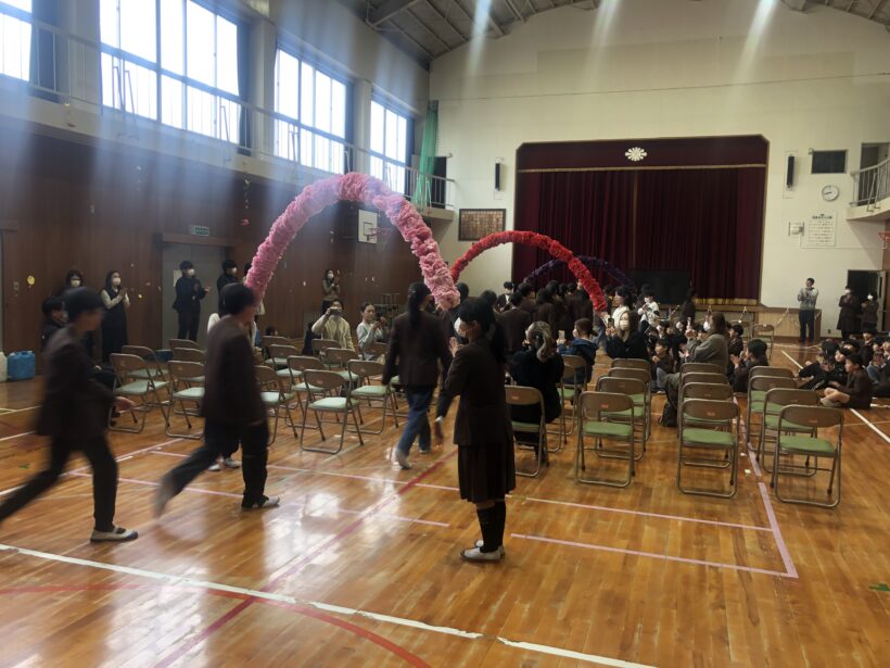 ６年生を送る会