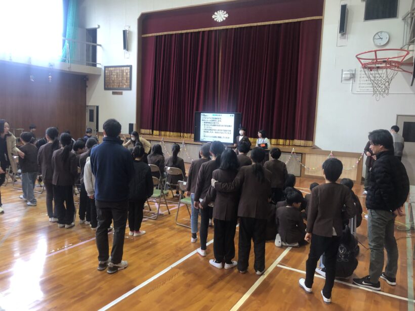 ６年生を送る会