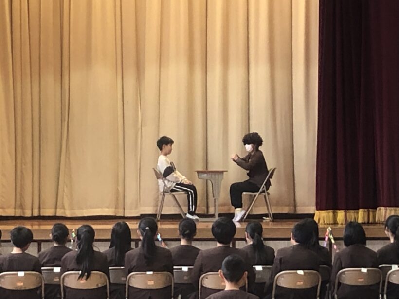 ６年生を送る会