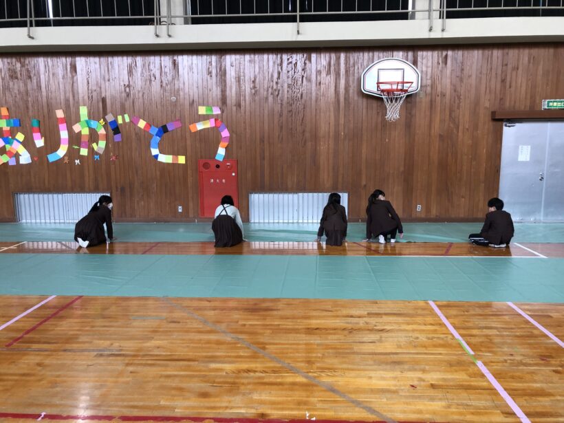 卒業式に向けて