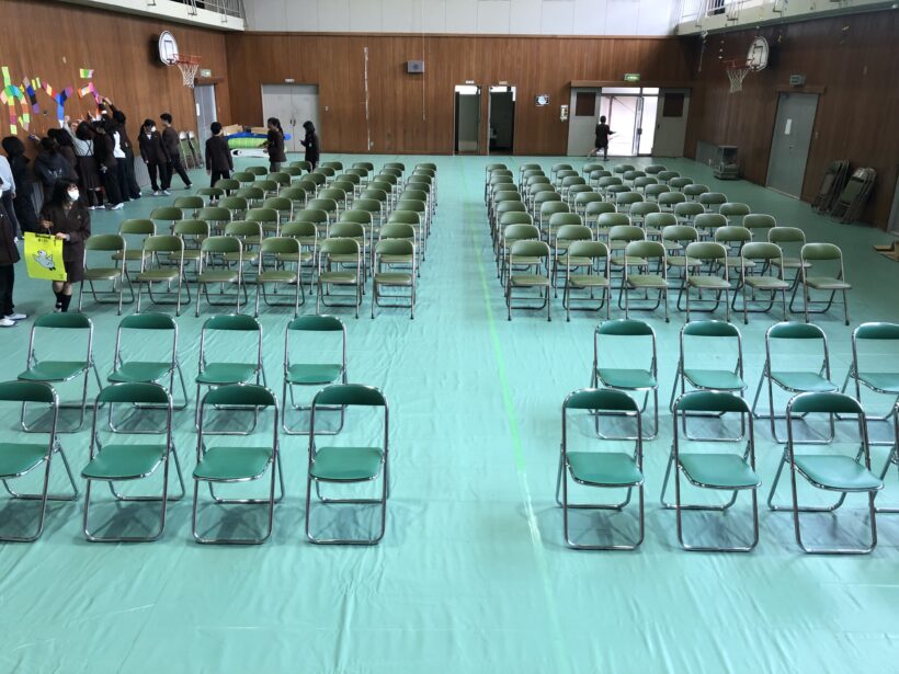 卒業式に向けて