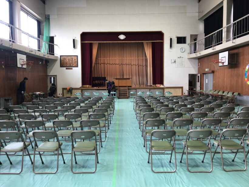 卒業式に向けて