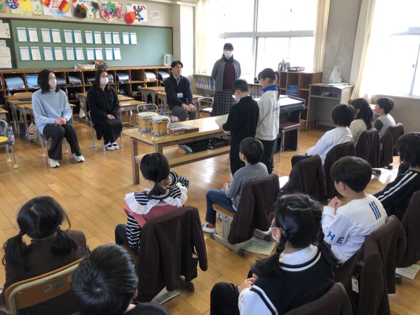 今日の東貴志小学校