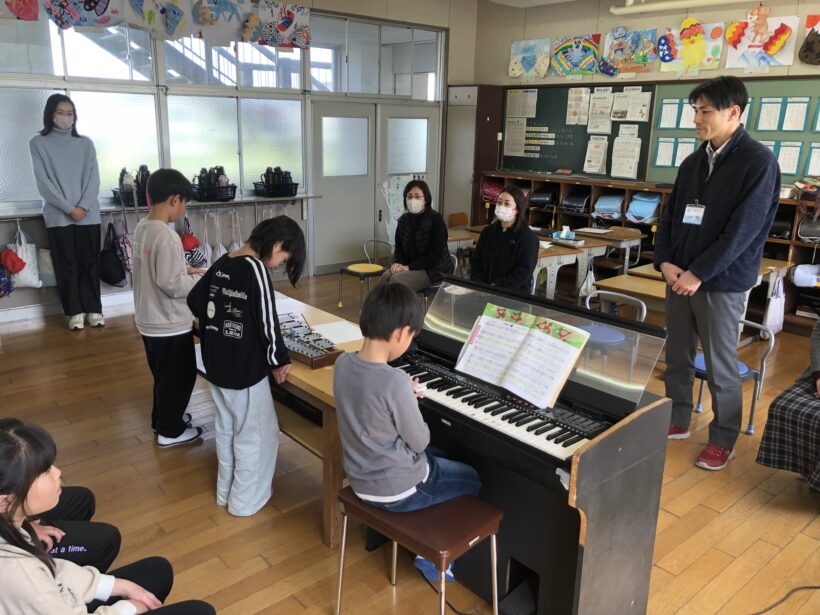 今日の東貴志小学校