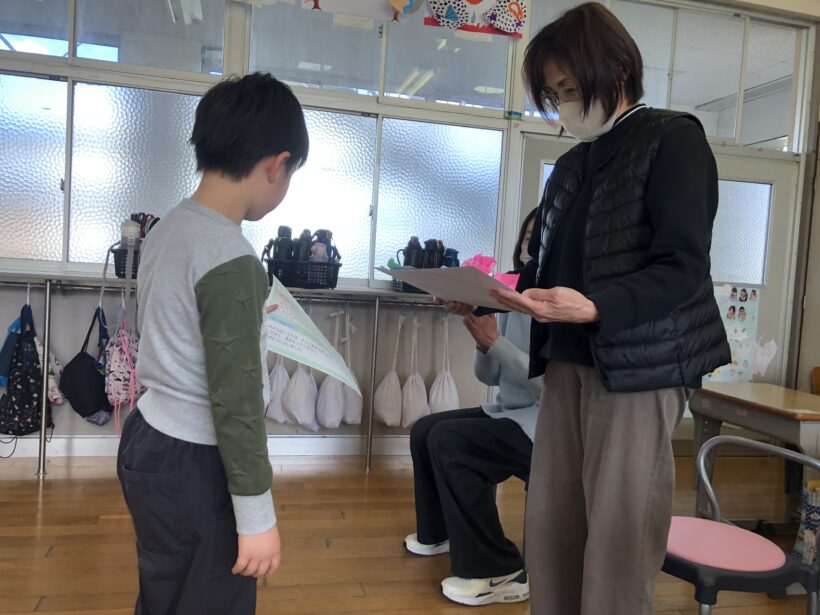 今日の東貴志小学校