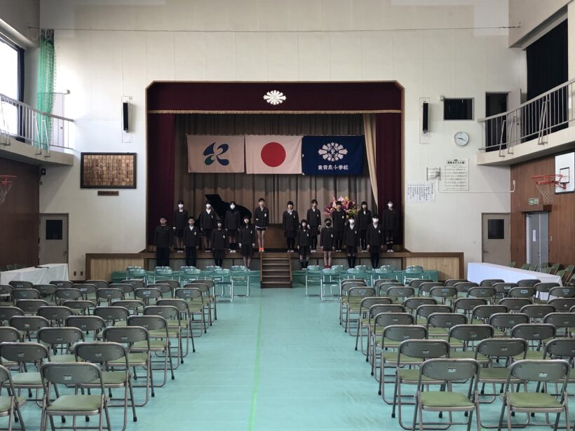 卒業式前日・卒業式準備