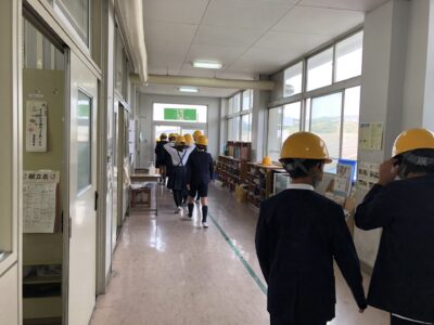 避難訓練（地震）