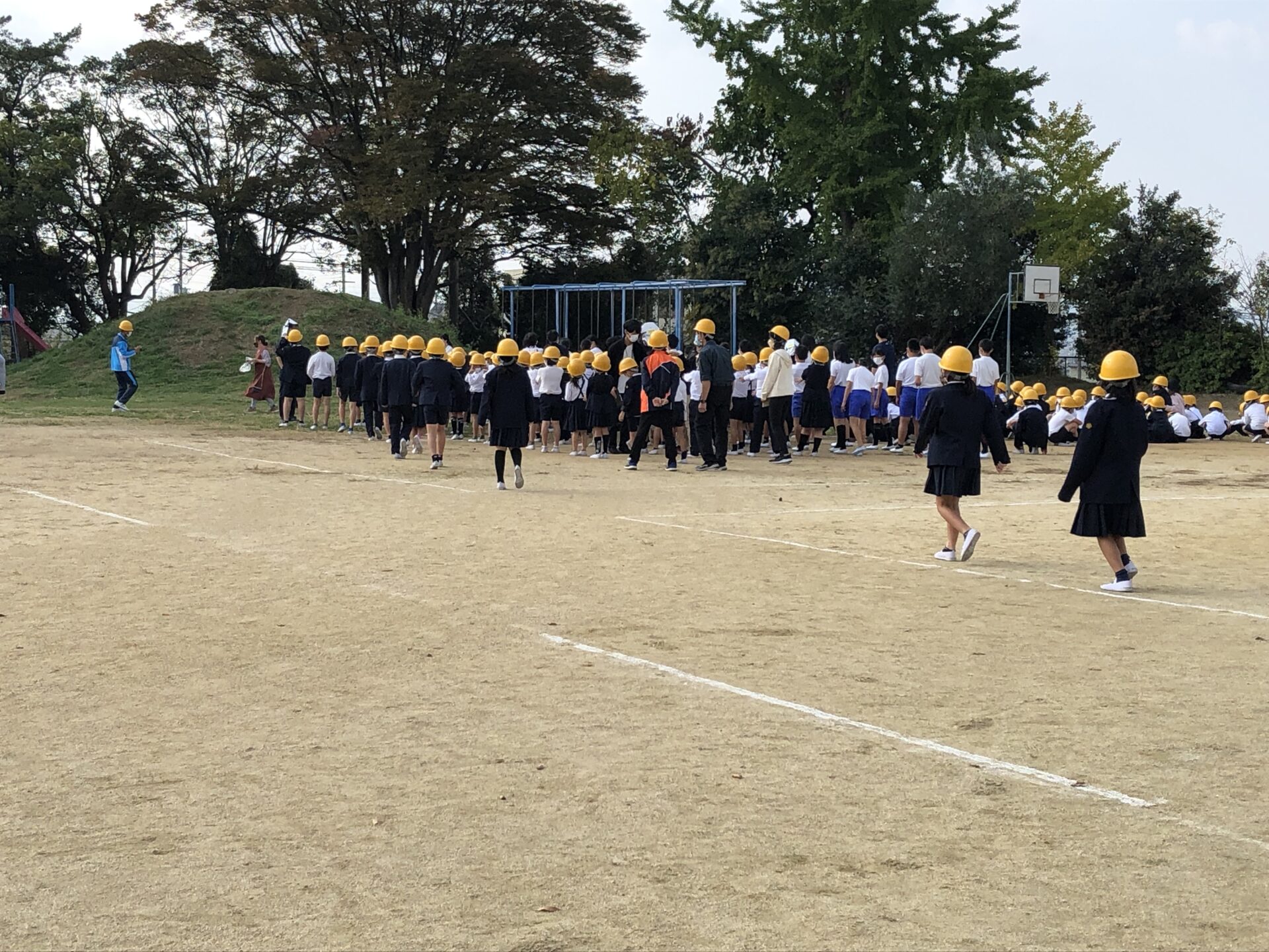 避難訓練（地震）