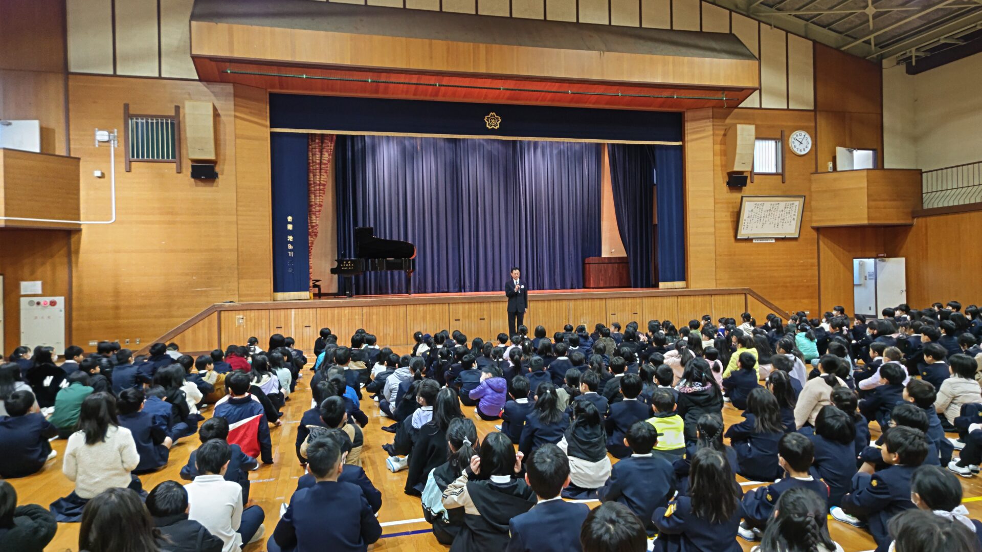 ３学期始業式