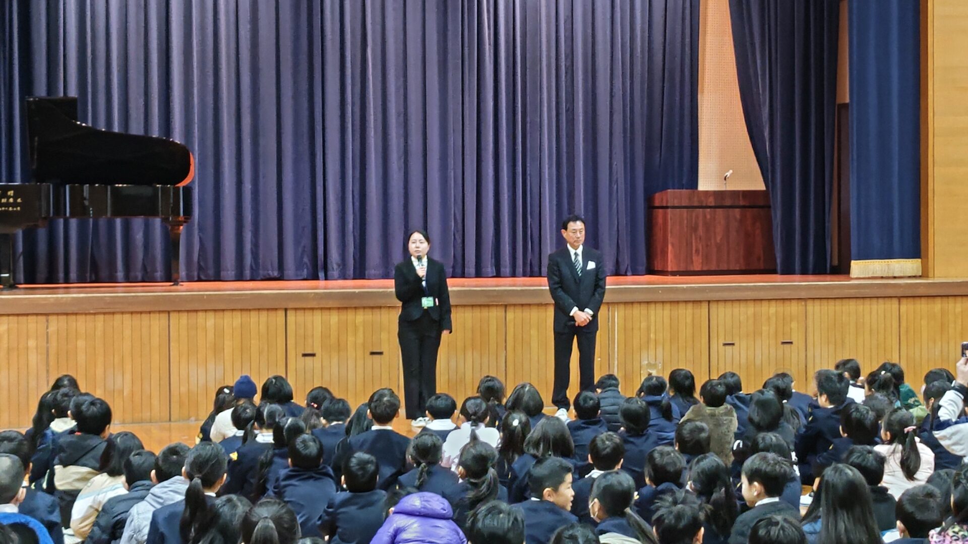 ３学期始業式