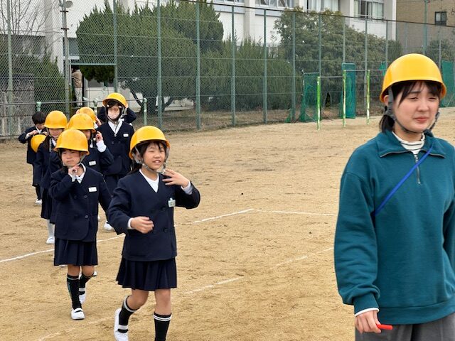 避難訓練（地震）