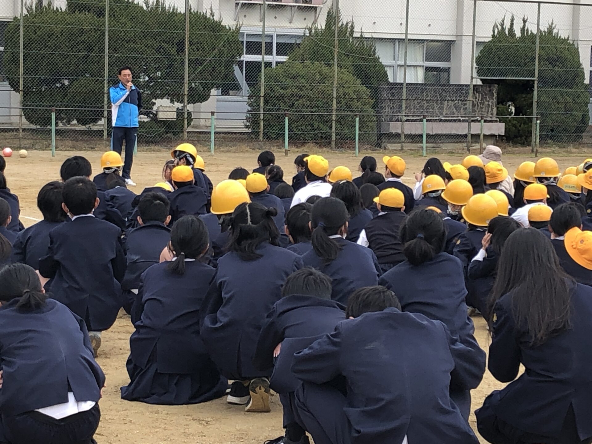 避難訓練（地震）