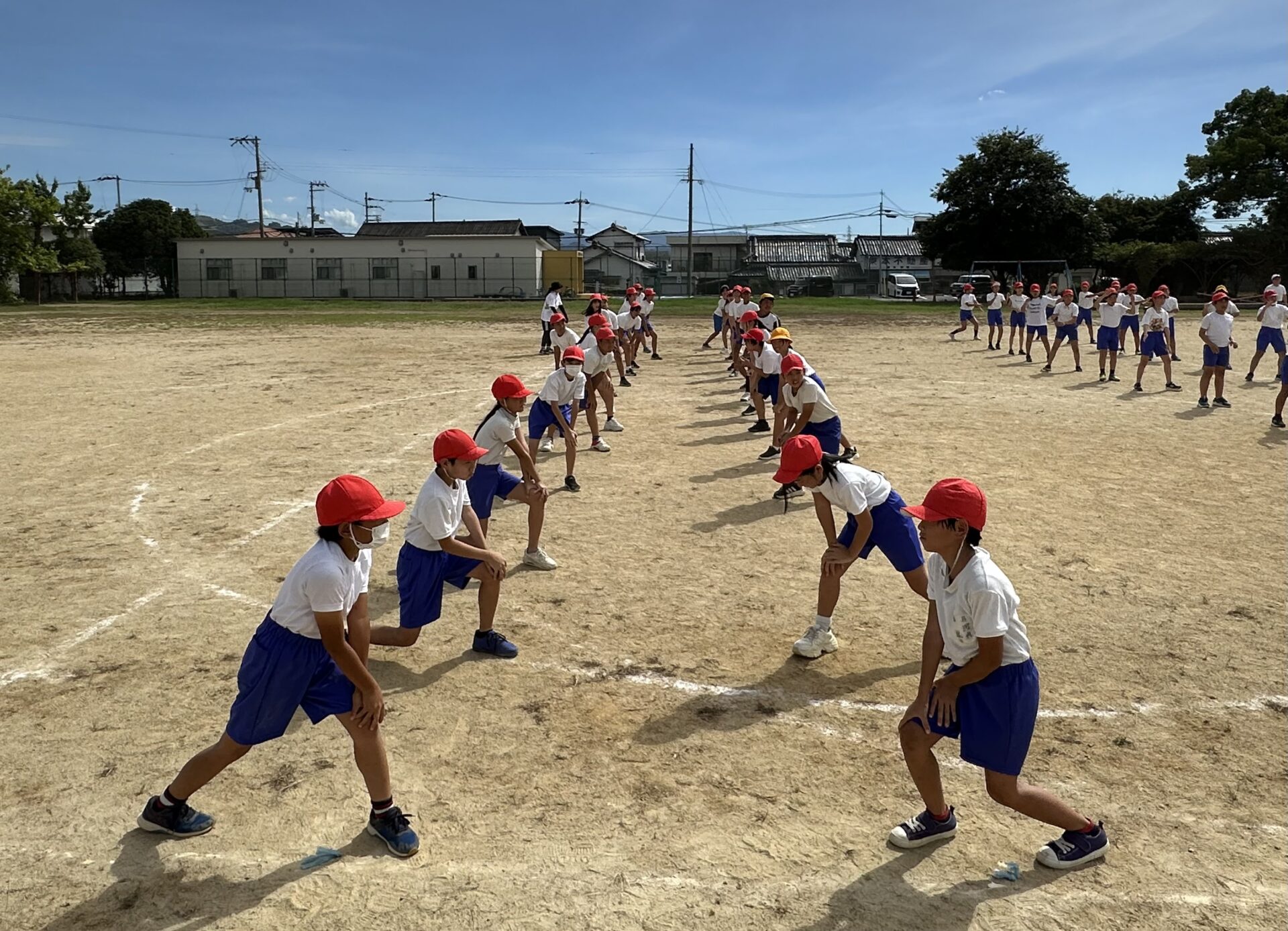 運動会の練習