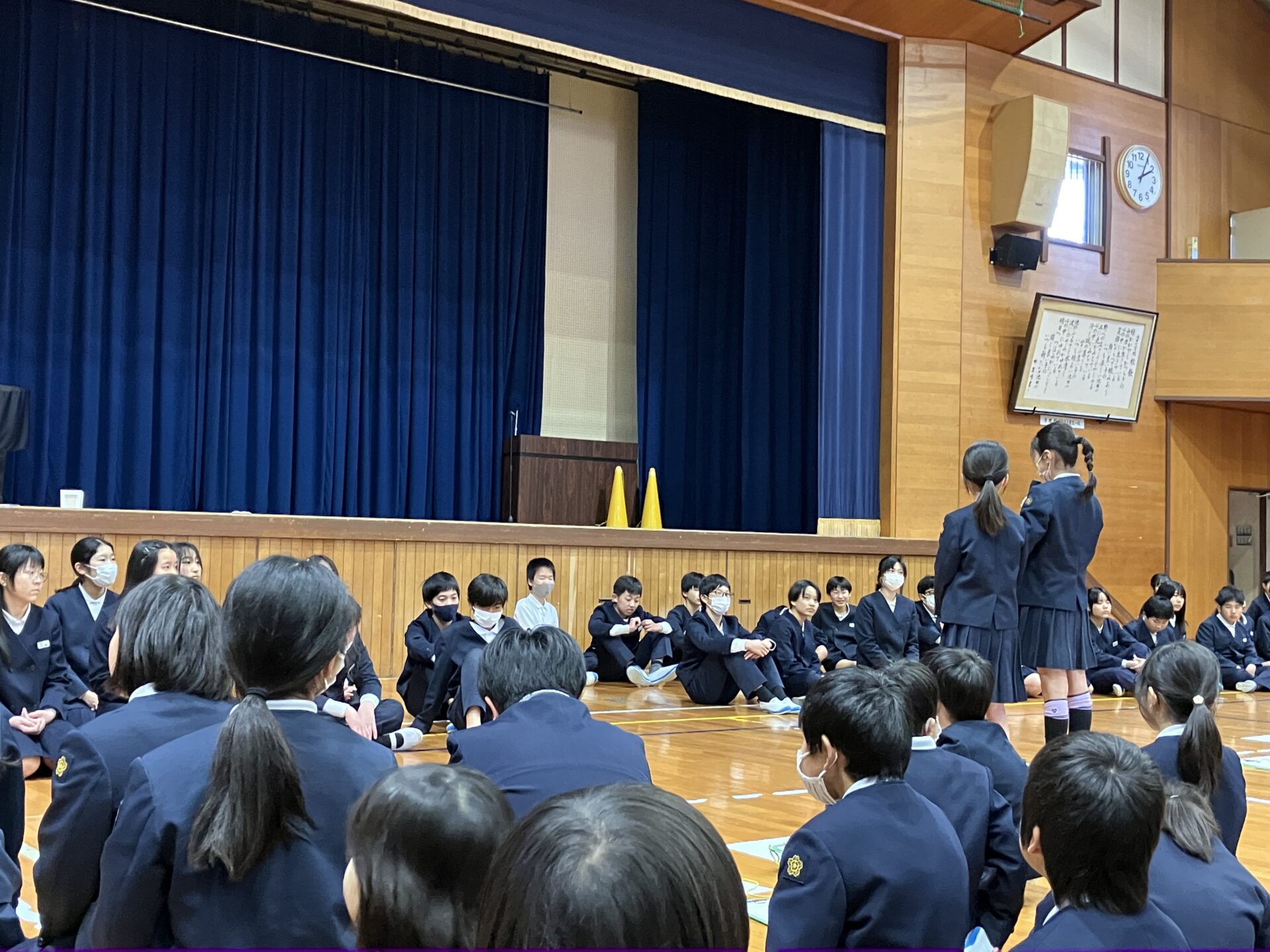 6年生を送る会