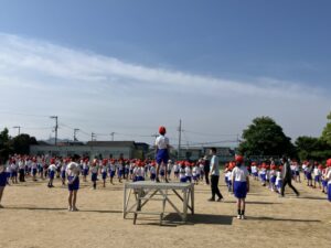 朝の運動（ラジオ体操）
