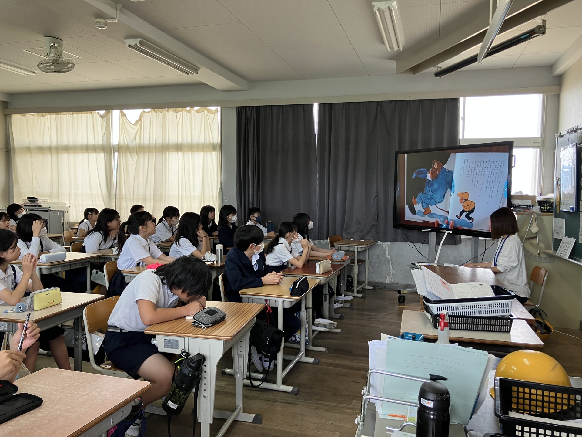 読み聞かせスタート