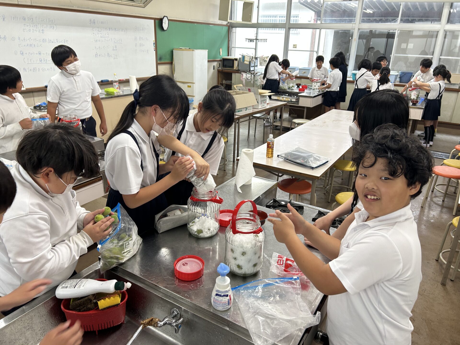 梅ジュース作り(5年)