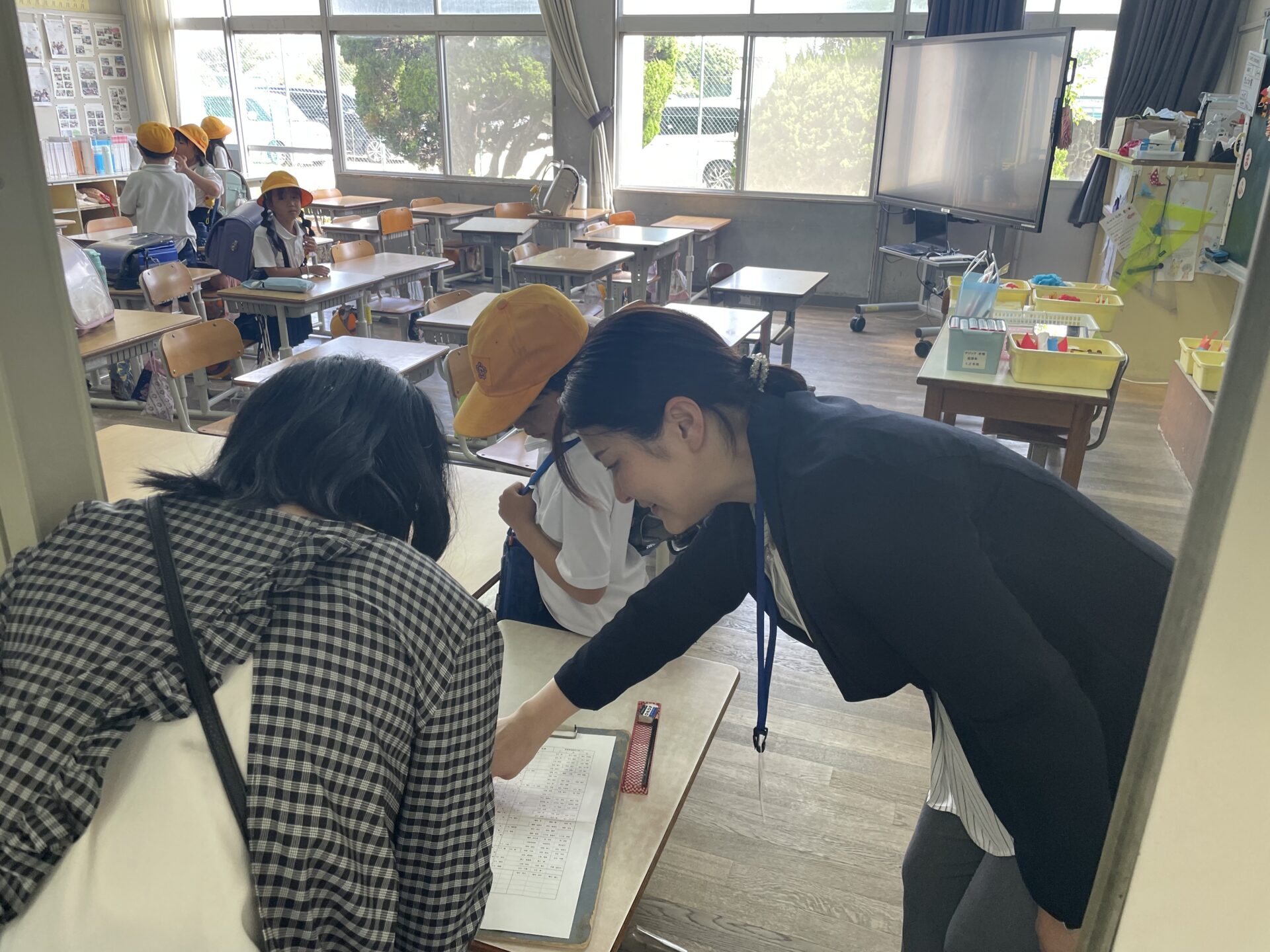 授業参観・緊急時下校訓練