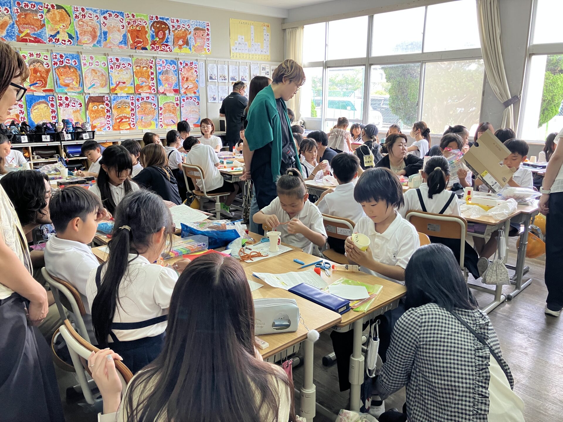 授業参観・緊急時下校訓練