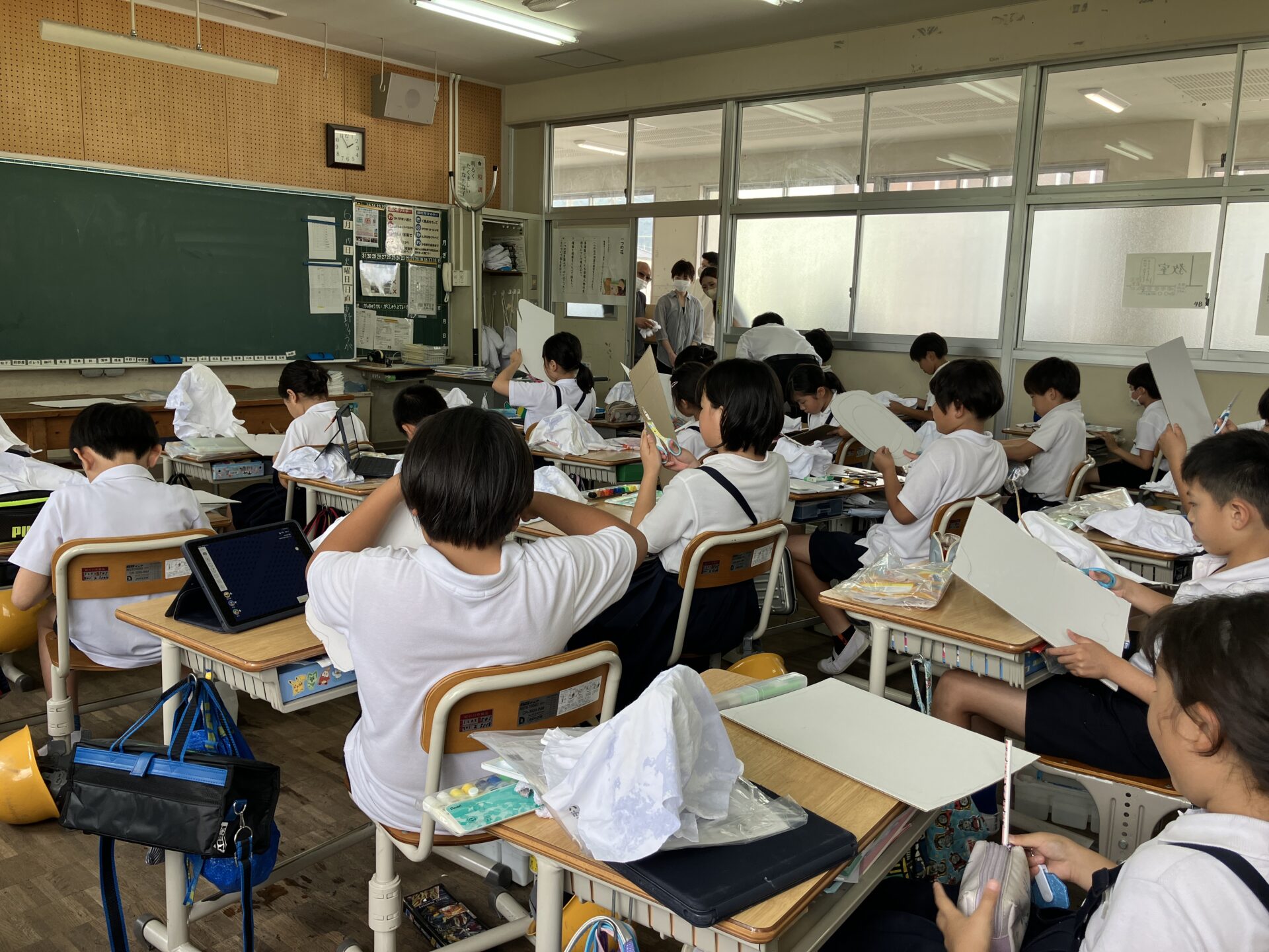 授業参観・緊急時下校訓練
