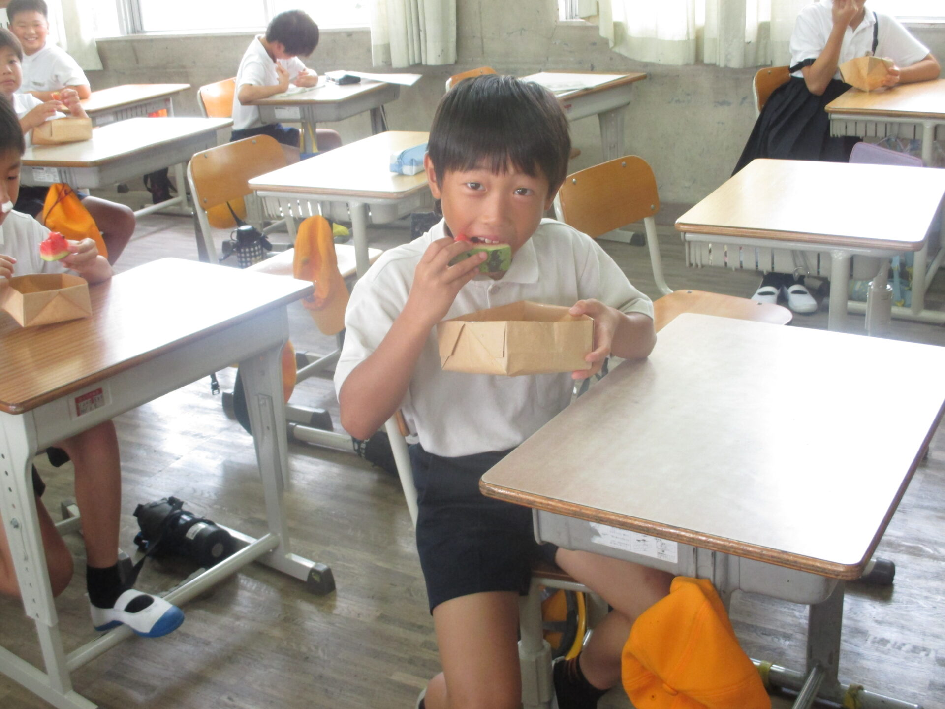 登校日