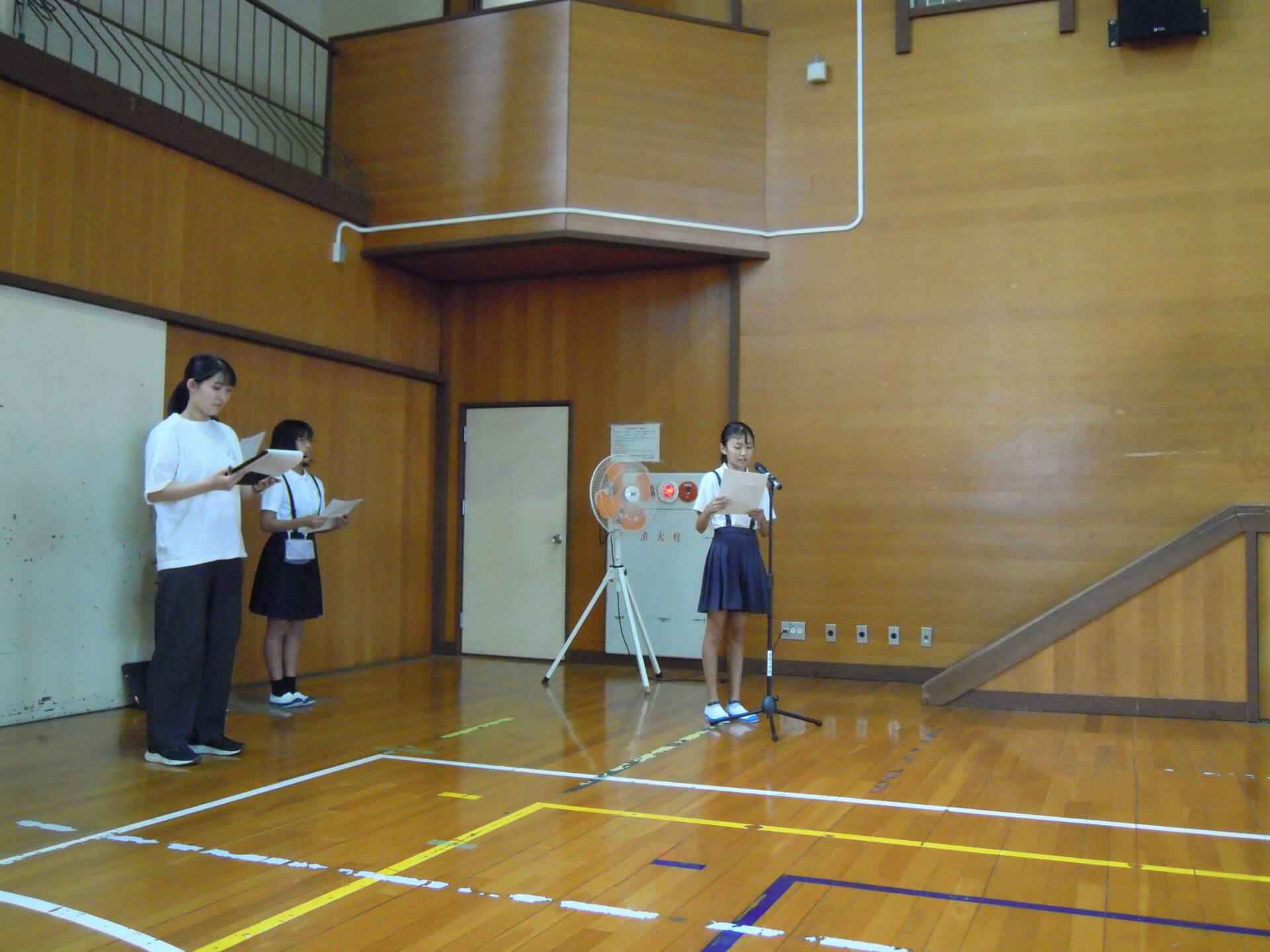 後期児童会選挙