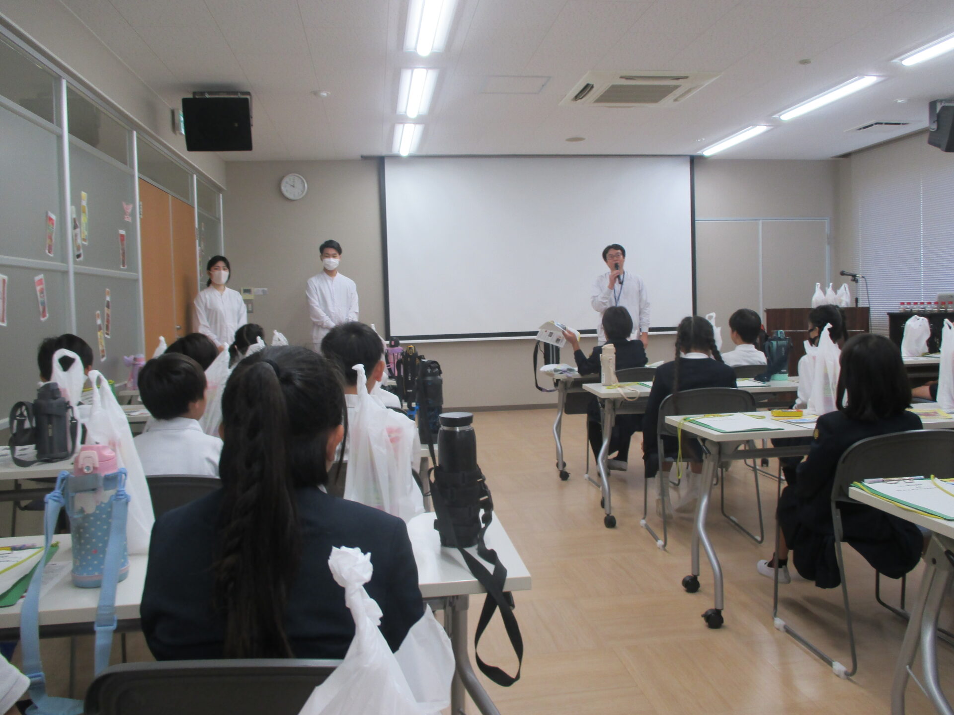 ハグルマ工場見学（3年）