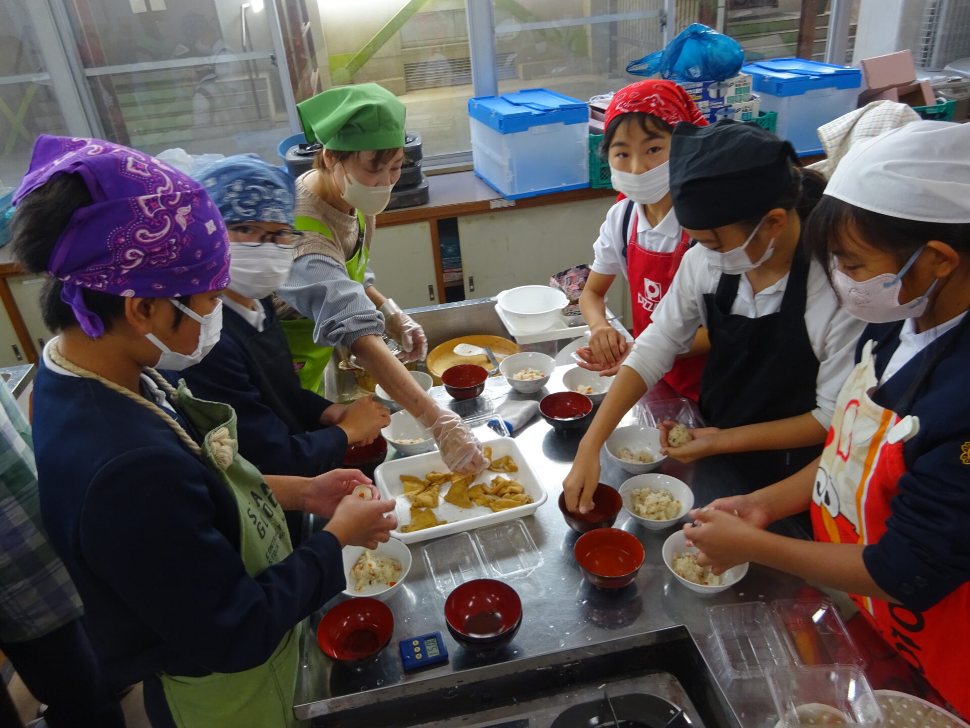 5年　いなりずし作り