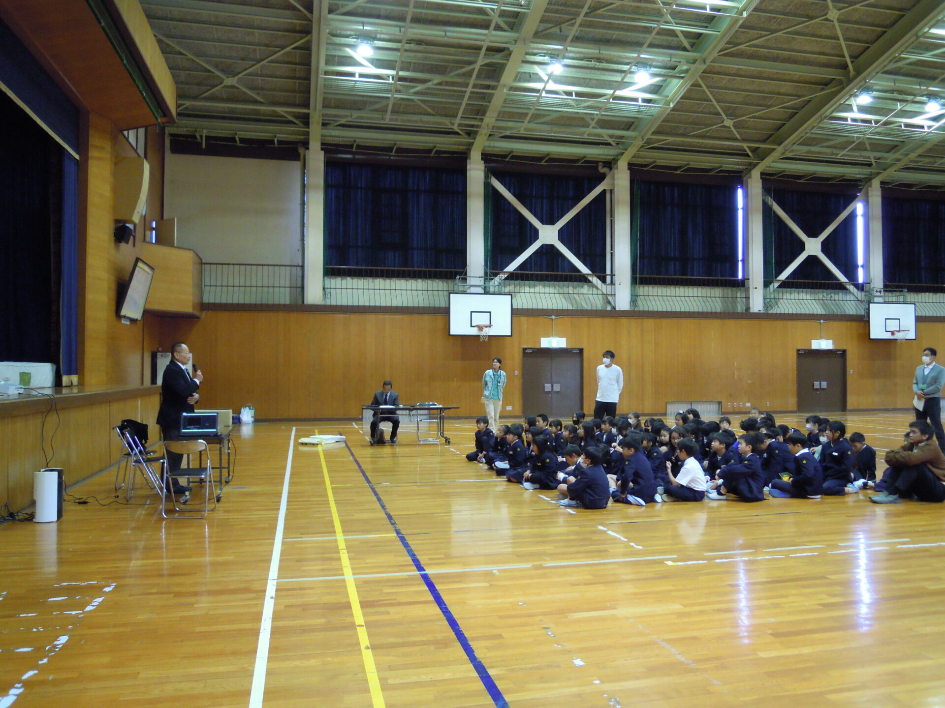 4年　梅干し贈呈式