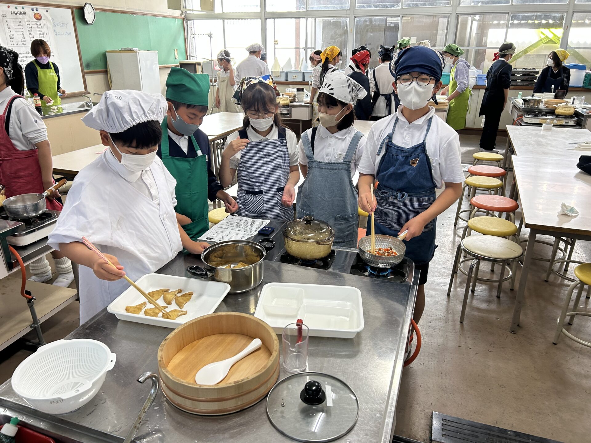 5年　いなりずし作り