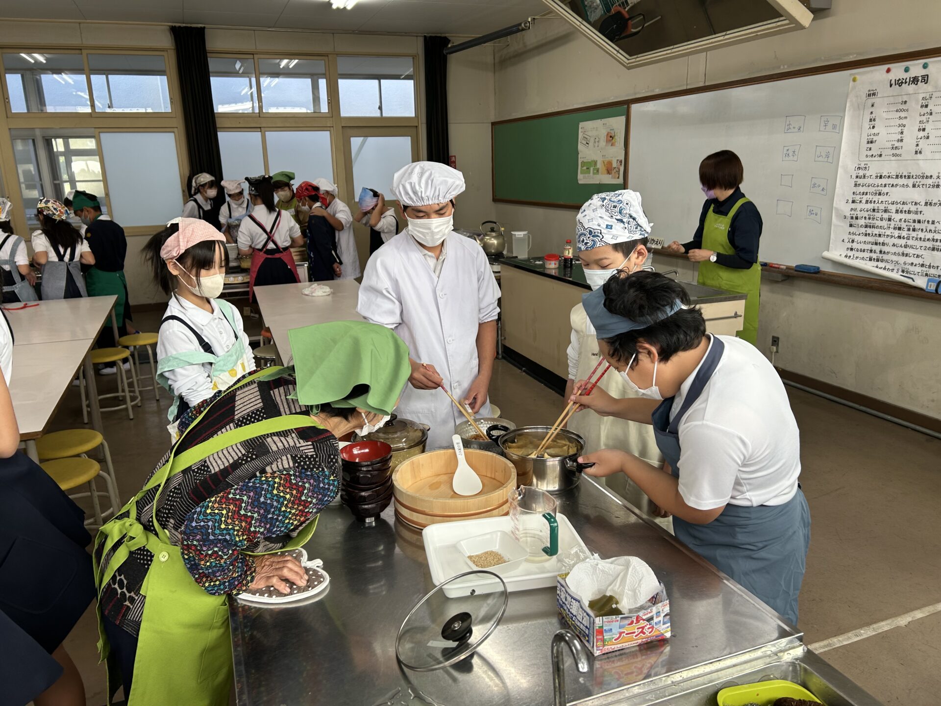 5年　いなりずし作り