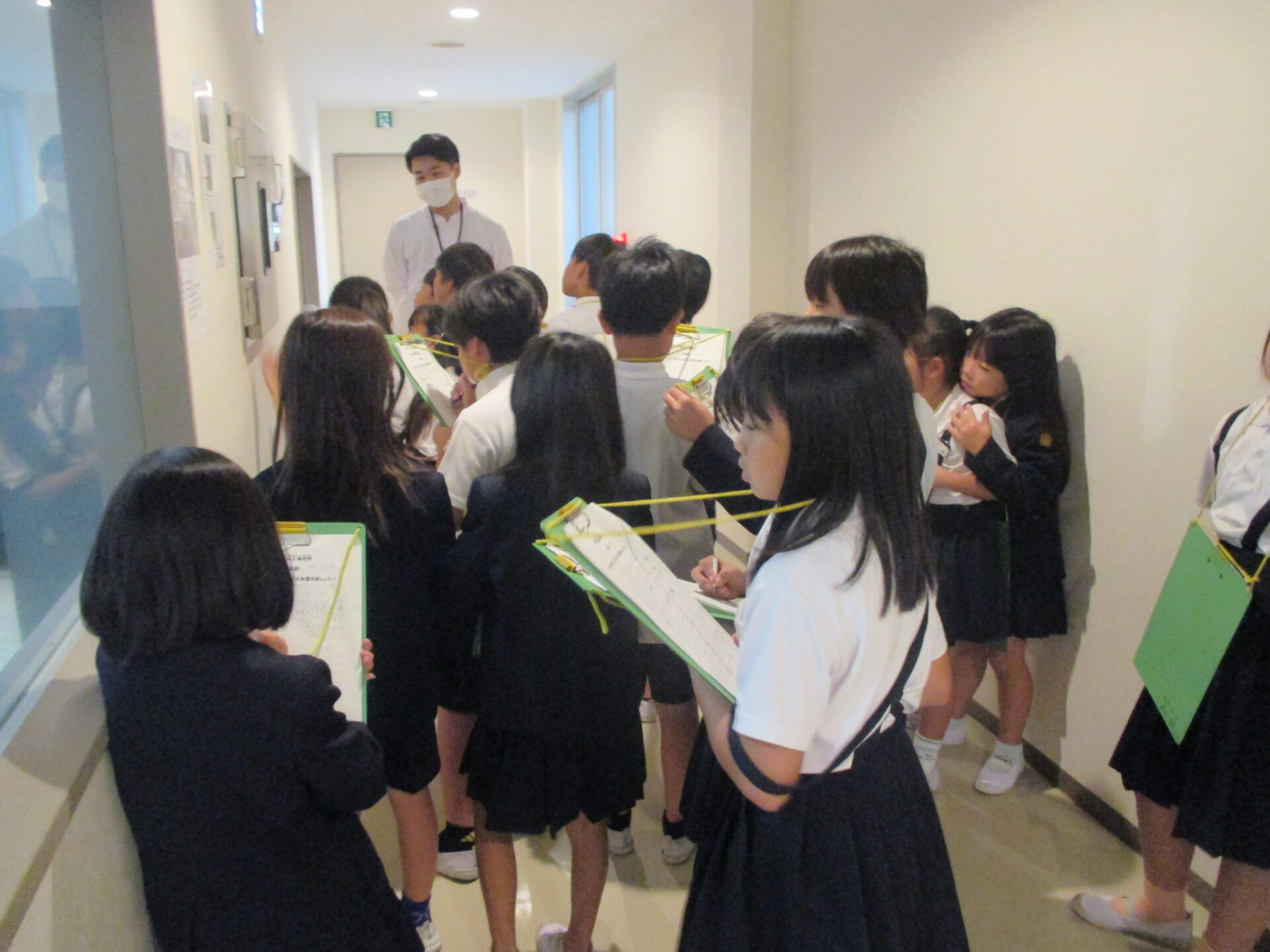 ハグルマ工場見学（3年）