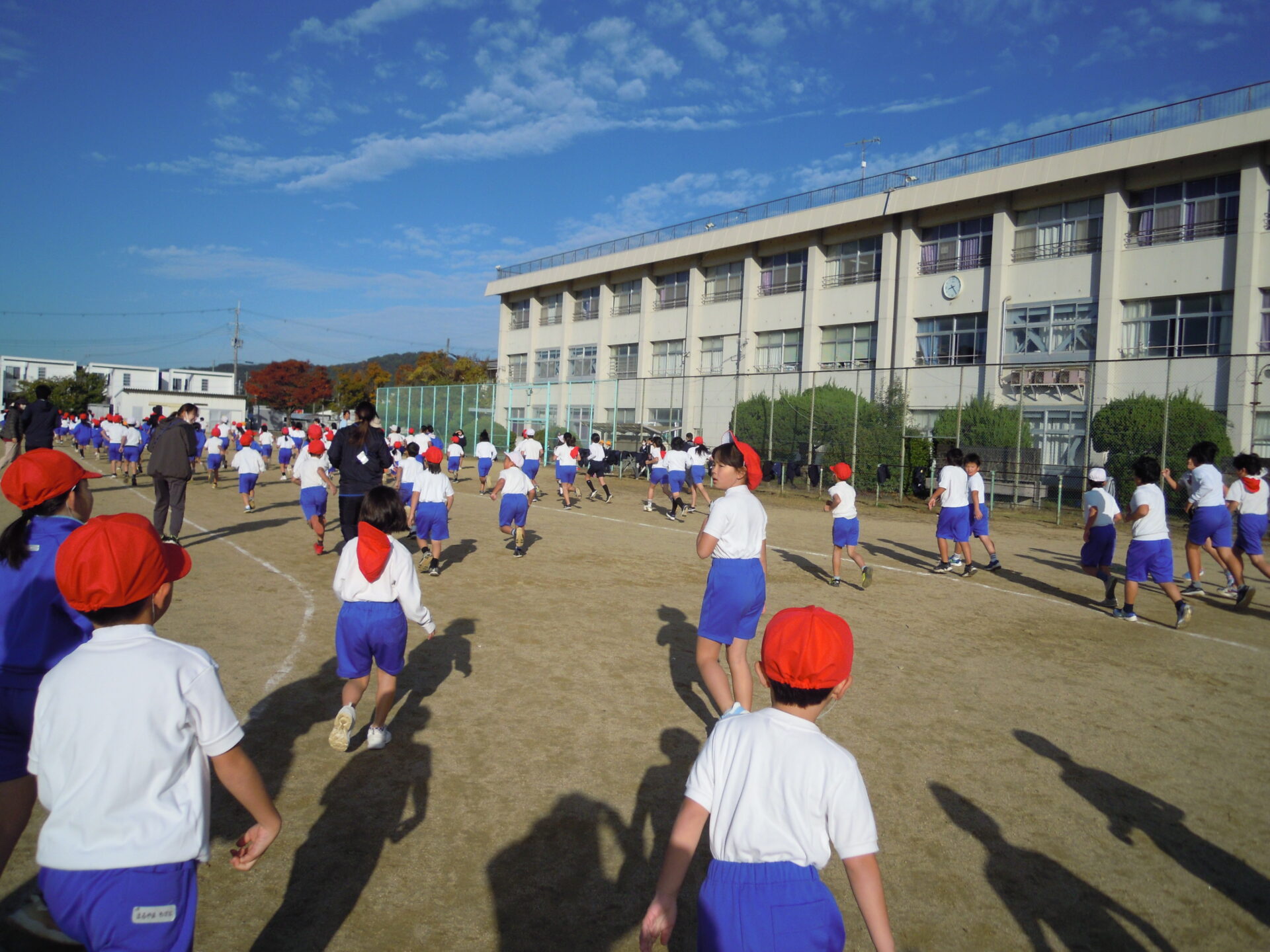 朝体　マラソン