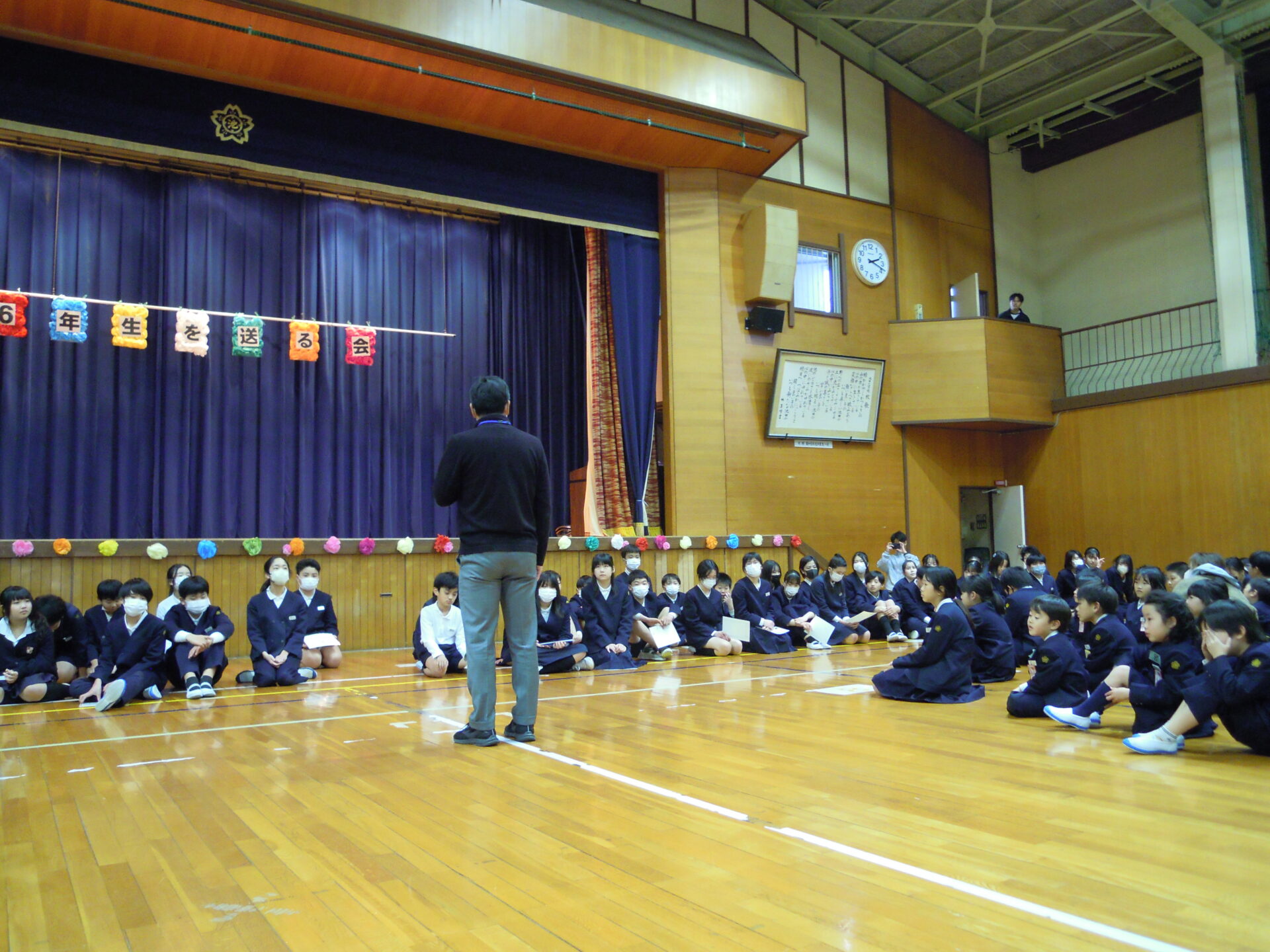 6年生を送る会