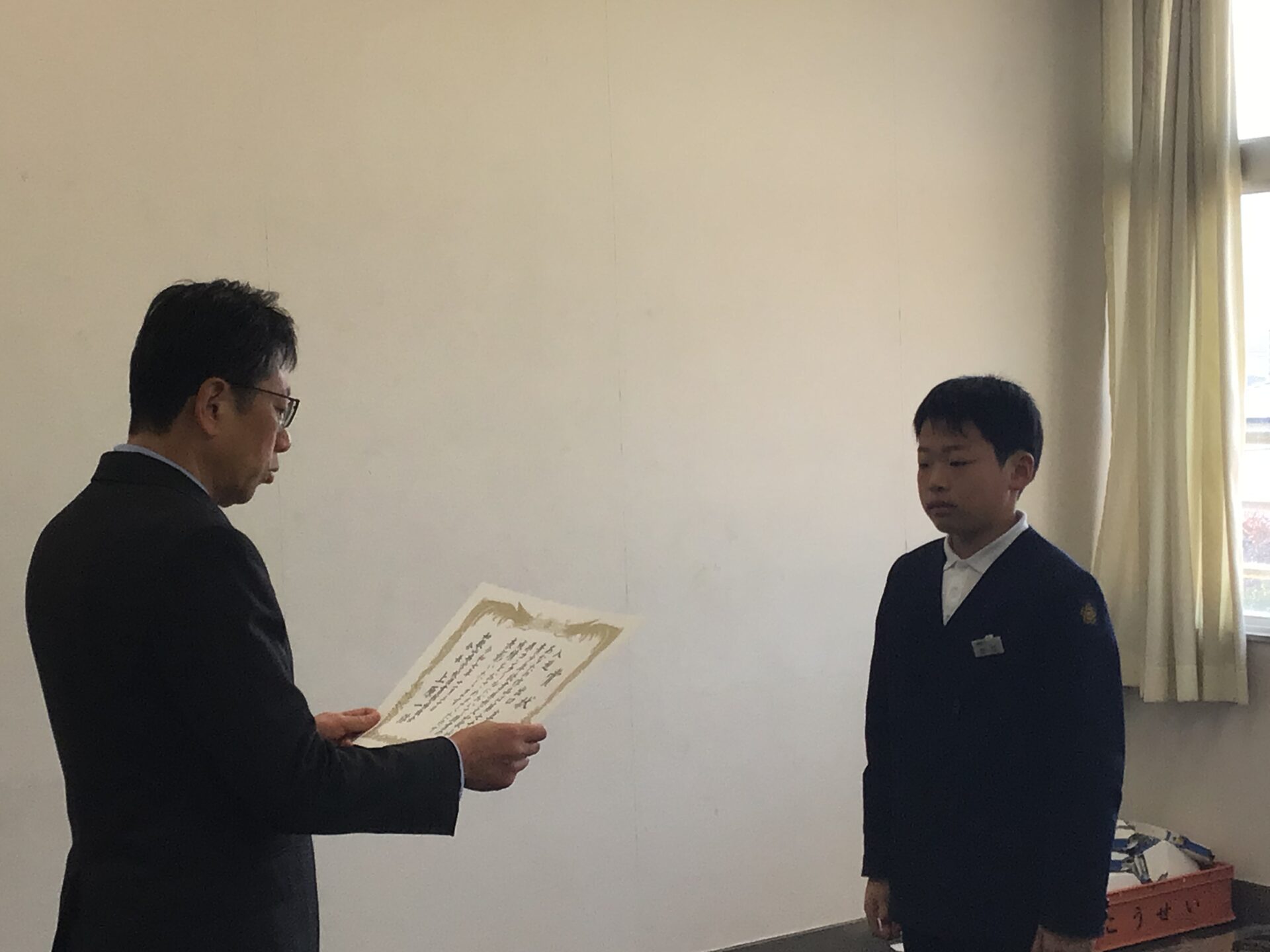 表彰集会　3／12