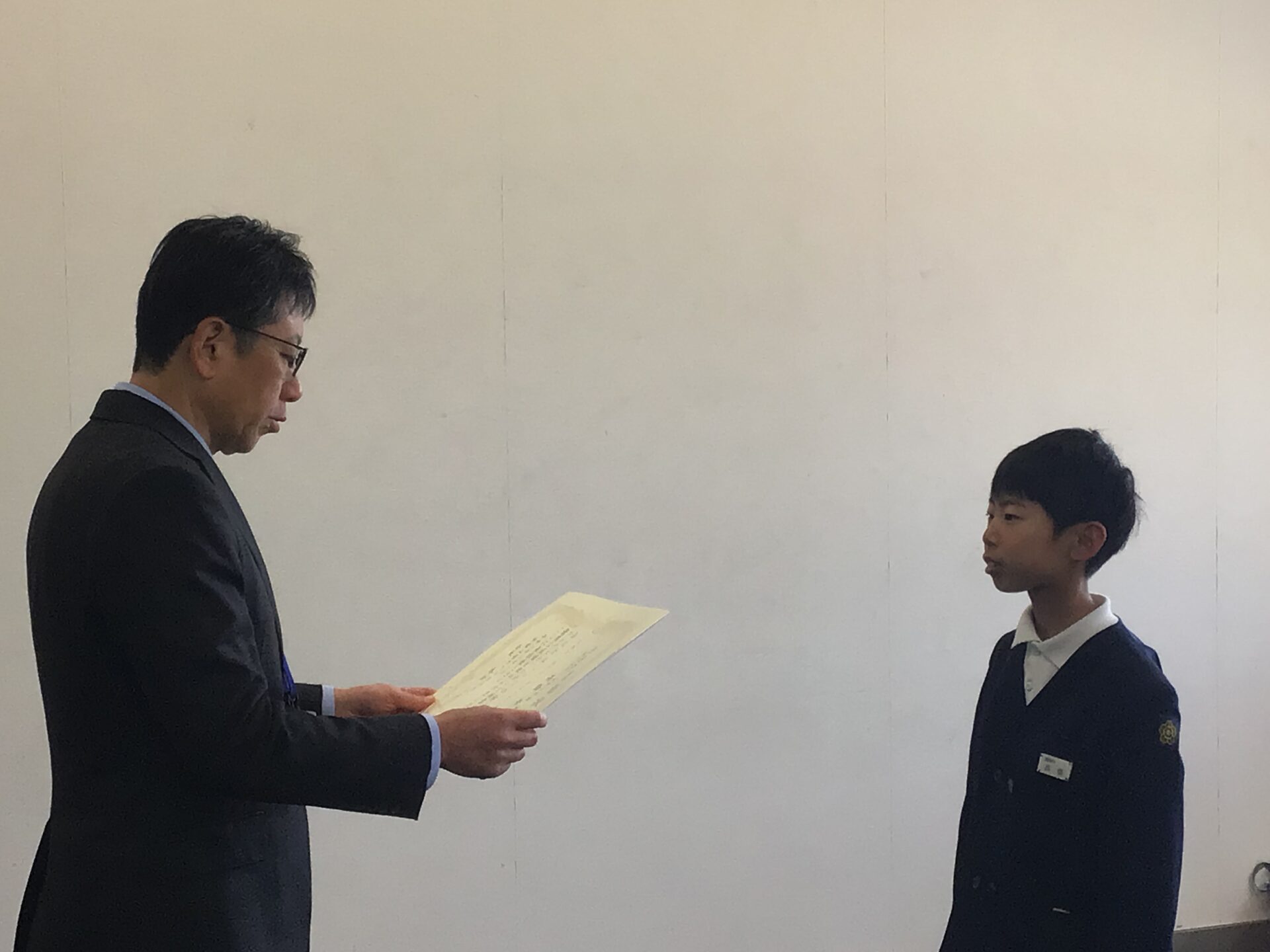 表彰集会　3／12