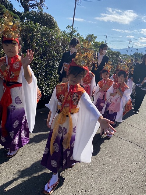 名手八幡神社秋季例大祭渡御式