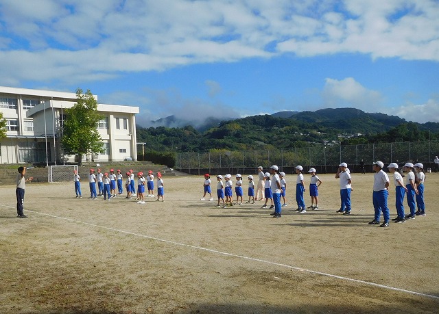 2024年9月17日　運動会全体練習1