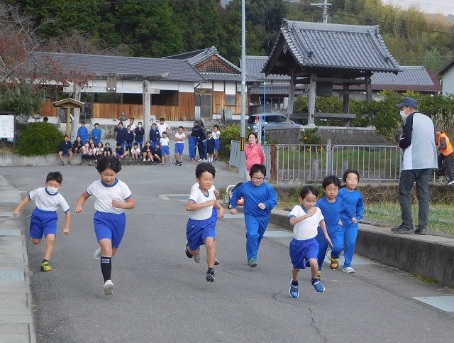 2024年11月22日　校内マラソン大会試走