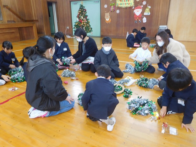 2024年12月20日　子ども会のクリスマス会