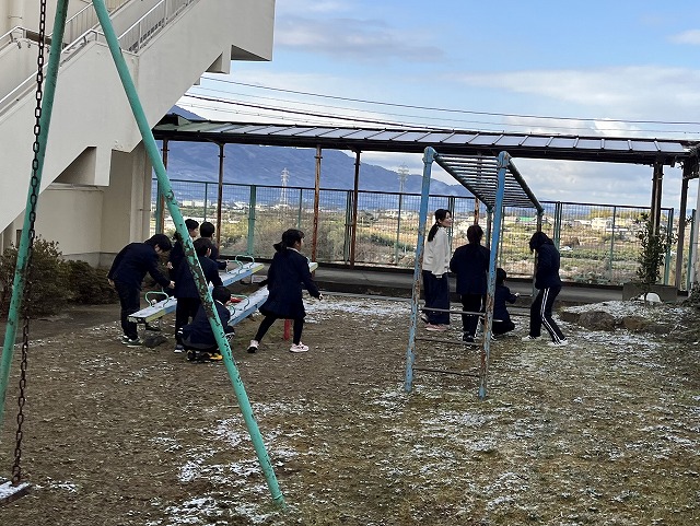 2025年2月20日　寒い日