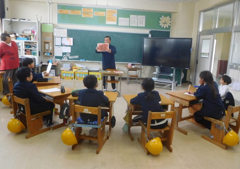 2025年11月4日　柿の授業（3年生）