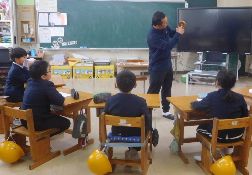 2025年11月4日　柿の授業（3年生）