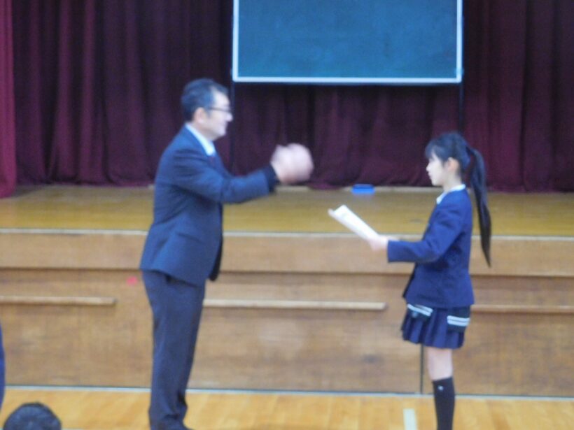 2025年12月24日　2学期終業式