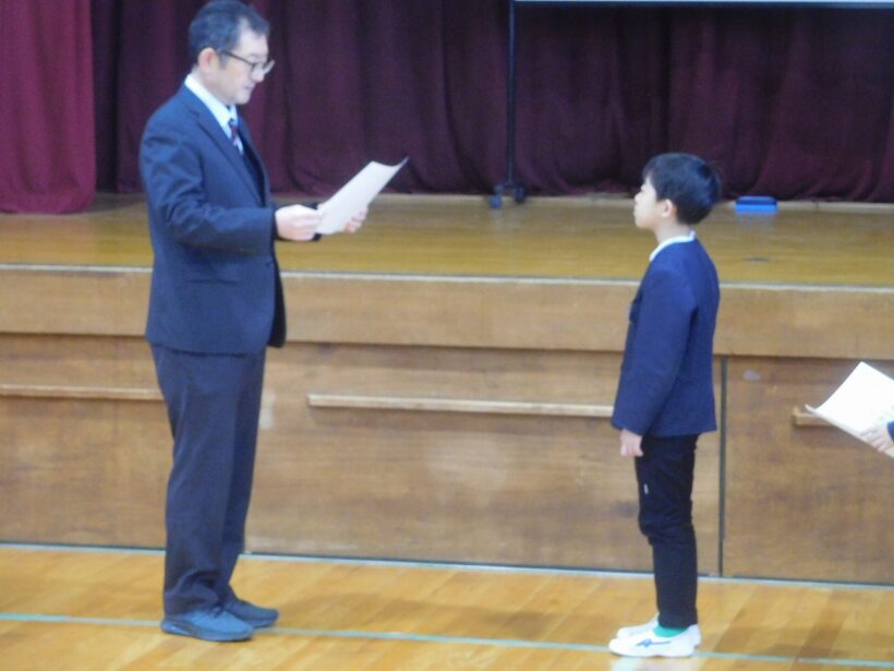 2025年12月24日　2学期終業式