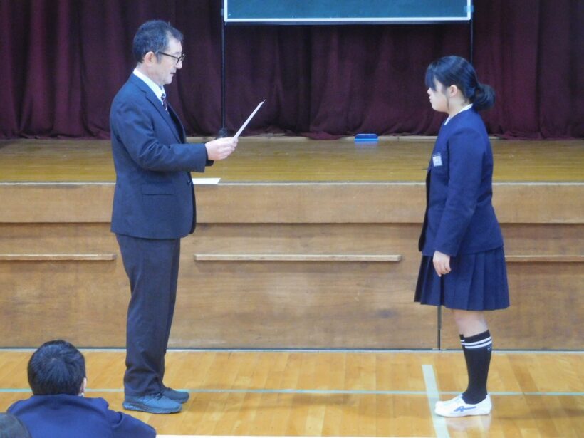 2025年12月24日　2学期終業式