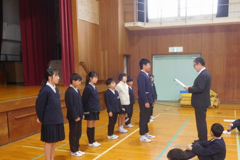 2025年12月24日　2学期終業式