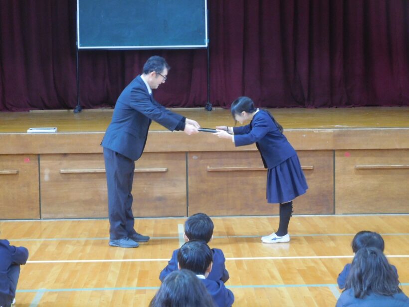 2025年12月24日　2学期終業式