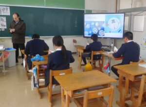 2026年1月15日　ALTジェフ先生来校