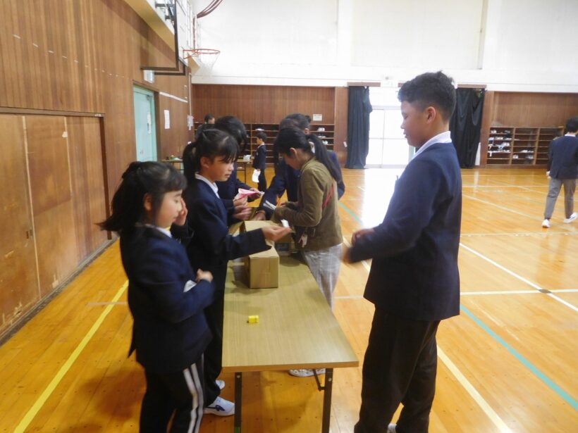 2026年2月25日　6年生を送る会